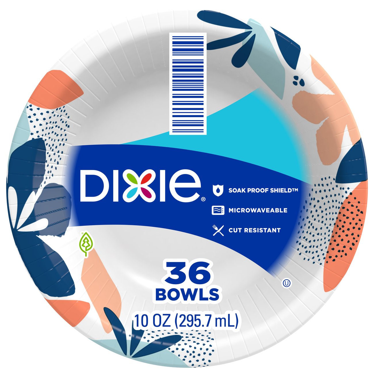 Dixie Everyday Printed 10 oz Paper Bowls Shop Plates & bowls at HEB