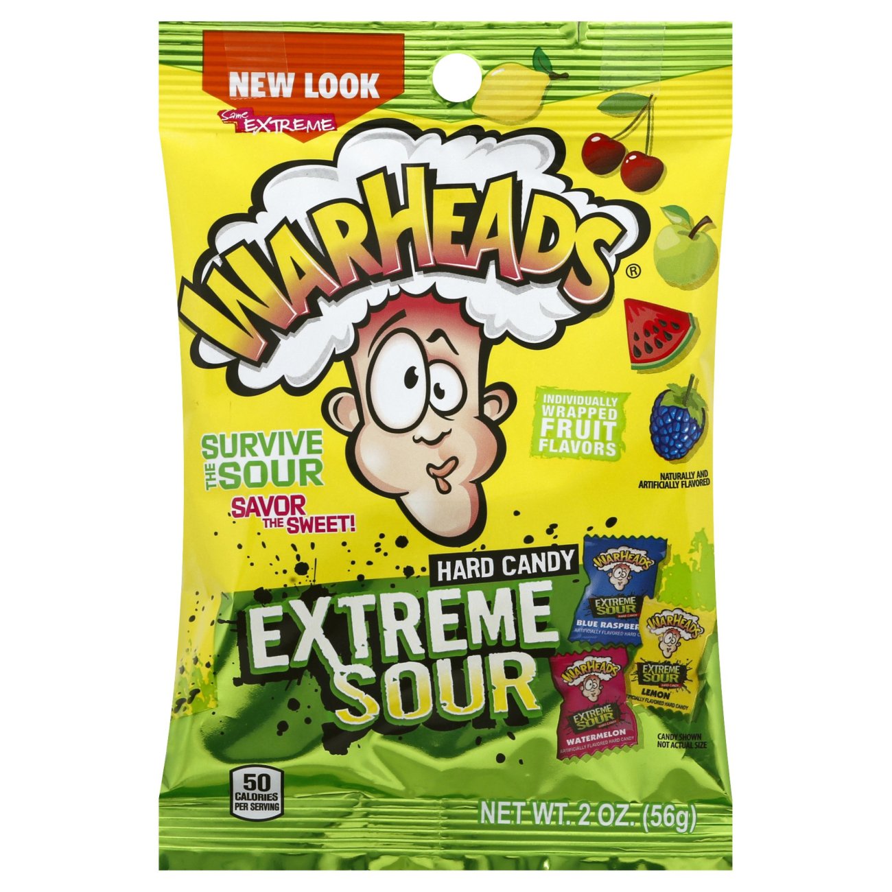 Warheads Extreme Sour Assorted Flavors Hard Candy - Shop Candy at H-E-B