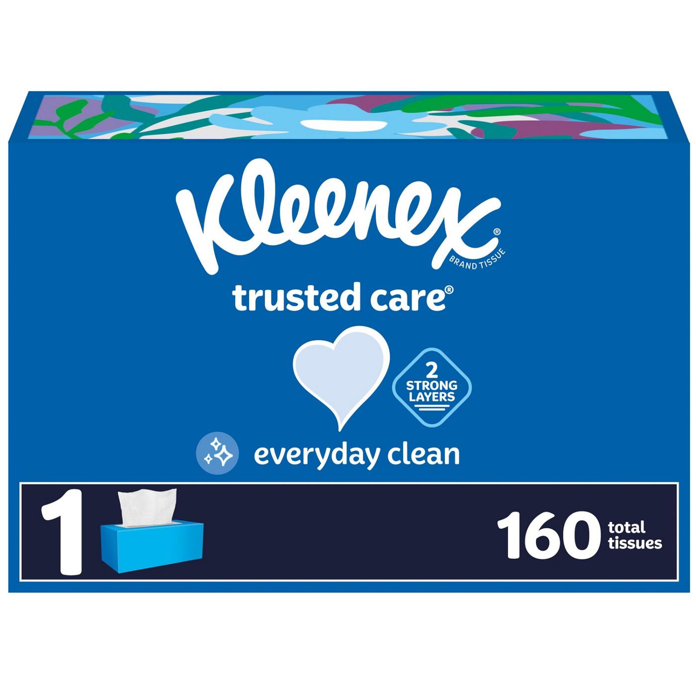 Kleenex Trusted Care Facial Tissues; image 1 of 4