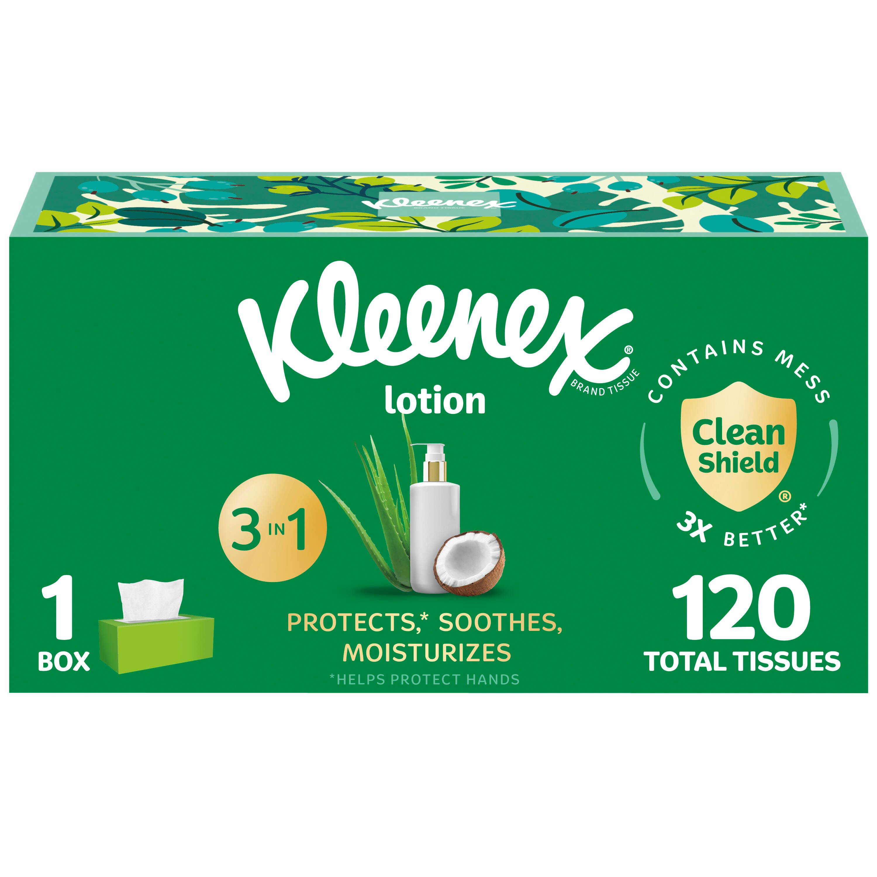 Kleenex Soothing Lotion Facial Tissues Shop Facial Tissue at HEB