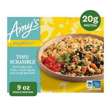 Amy's Dairy Free 20g Protein Tofu Scramble Breakfast