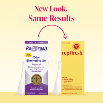 RepHresh Vaginal Gel, 4 ct