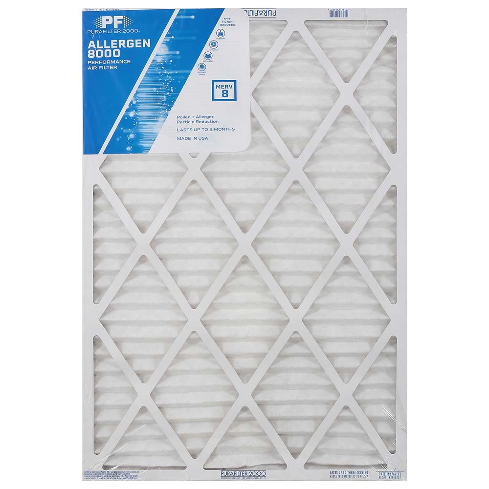 Purafilter 2000 Allergen 8000 Performance Air Filter Shop Air filters