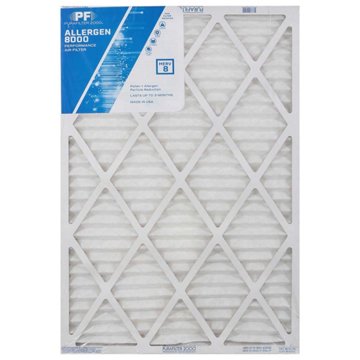 Purafilter 2000 Allergen 8000 Performance Air Filter, 20" x 30" x 1"