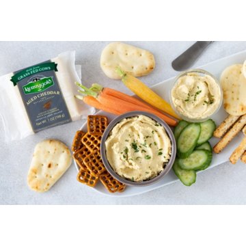 Kerrygold Grass-Fed Aged Irish Cheddar Cheese, 7 oz