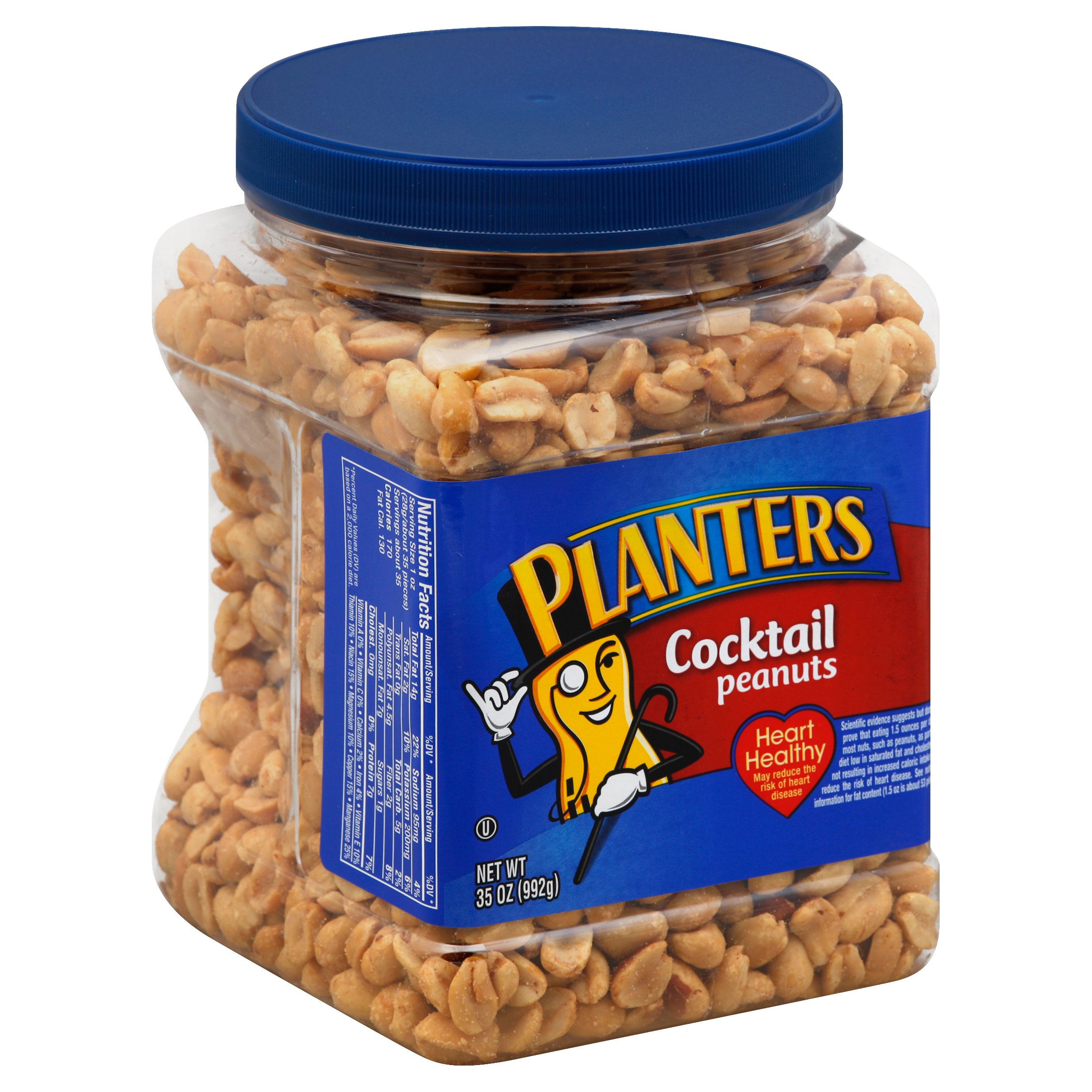 Planters Cocktail Peanuts Shop Nuts & Seeds at HEB