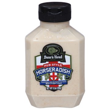 Boar's Head Pub Style Horseradish Sauce, 9.5 oz