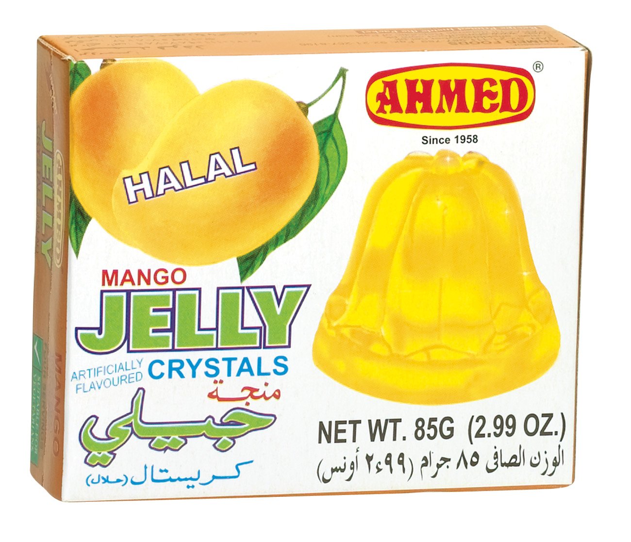 Ahmed Mango Jelly Crystals Shop Pudding & Gelatin Mix at HEB