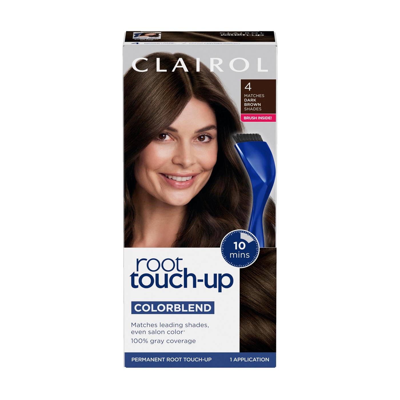 Clairol Nice 'n Easy Permanent Root Touch-Up - 4 Dark Brown; image 1 of 10