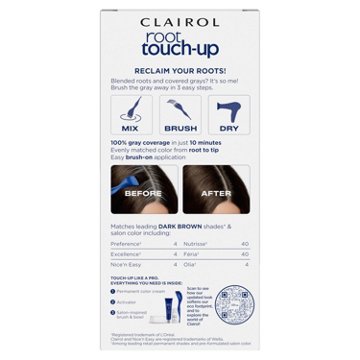 Clairol Nice 'n Easy Permanent Root Touch-Up - 4 Dark Brown