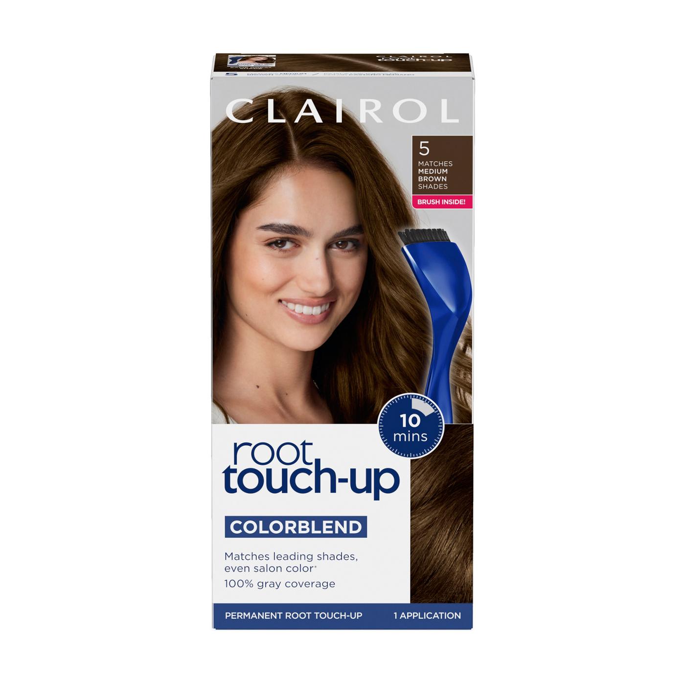 Clairol Nice 'N Easy Permanent Root Touch-Up - 5 Medium Brown; image 1 of 10