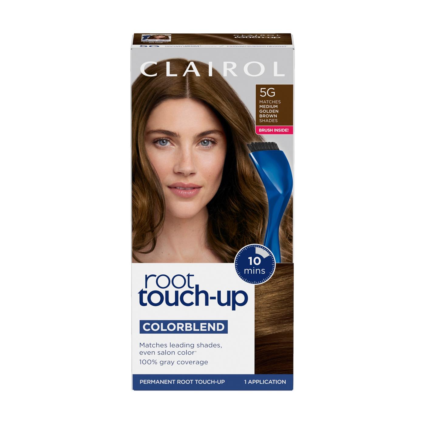 Clairol Nice 'N Easy Permanent Root Touch-Up - 5G Medium Golden Brown; image 1 of 10