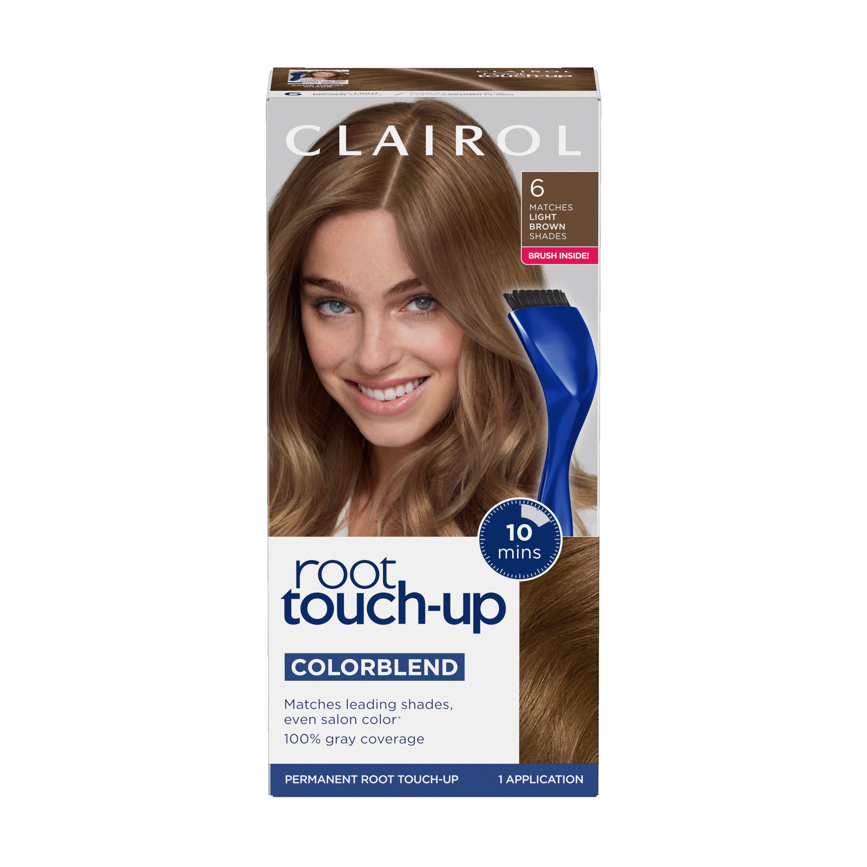 Clairol Nice N Easy 6 Light Brown Root Touch Up Shop Hair Color