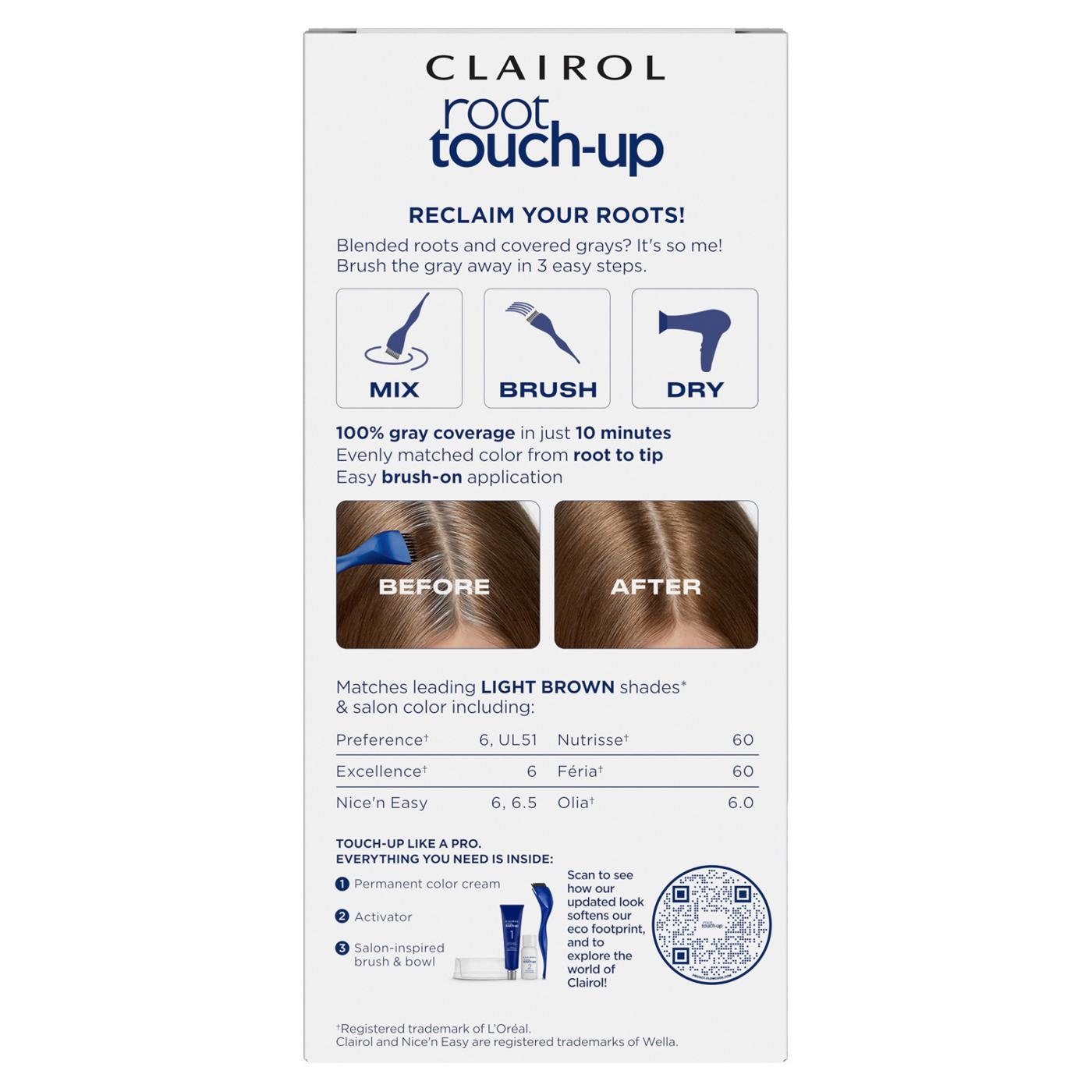 Clairol Nice 'N Easy Permanent Root Touch-Up - 6 Light Brown; image 5 of 8