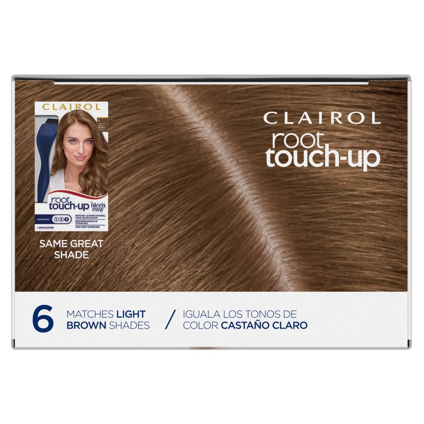 Clairol Nice 'N Easy Permanent Root Touch-Up - 6 Light Brown; image 8 of 8