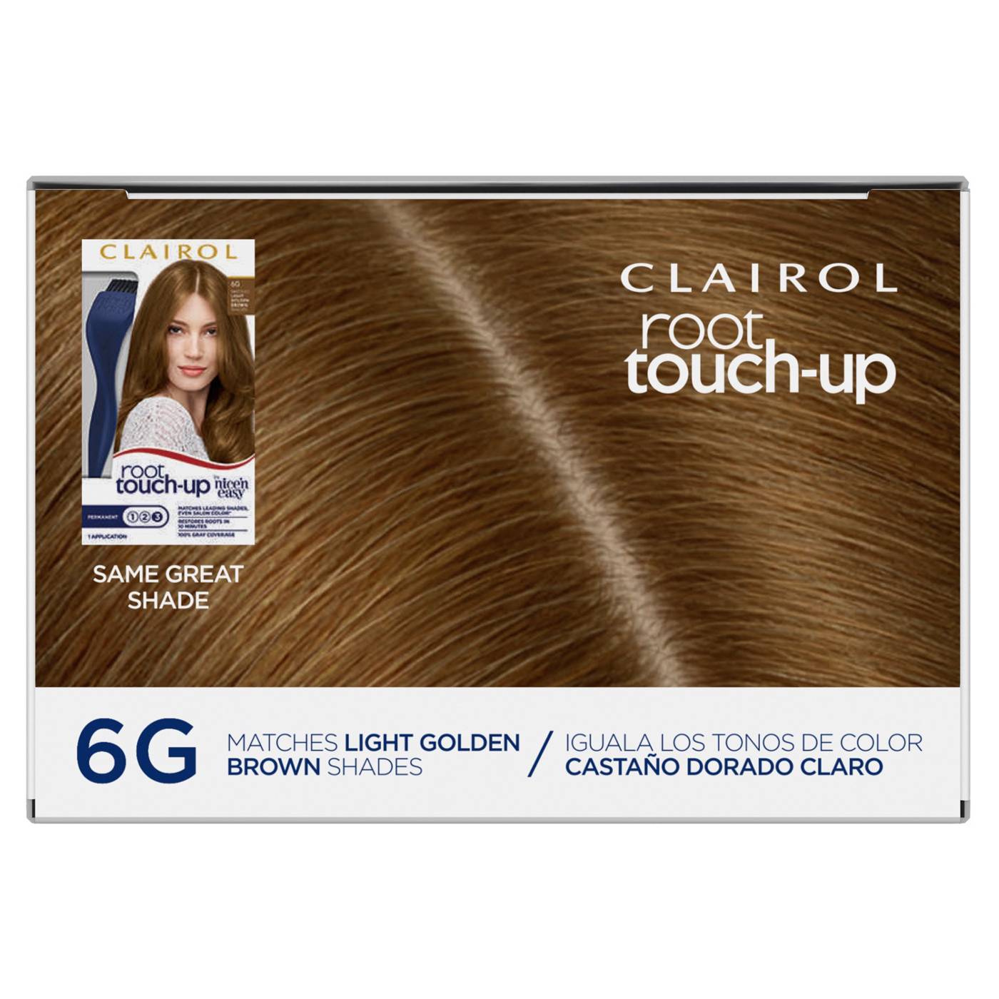 Clairol Nice 'N Easy Permanent Root Touch-Up - 6G Light Golden Brown; image 9 of 9