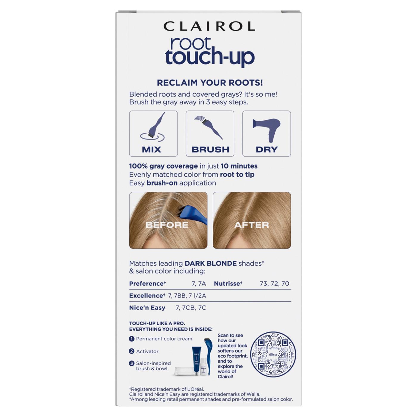 Clairol Nice 'N Easy Permanent Root Touch-Up - 7 Dark Blonde Shades; image 3 of 9
