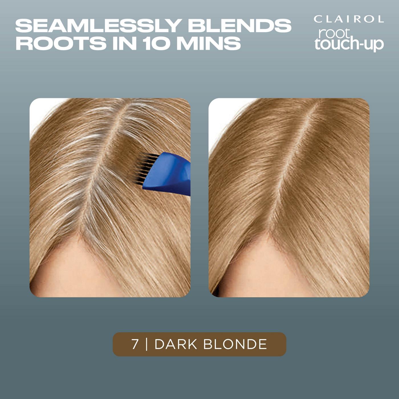 Clairol Nice 'N Easy Permanent Root Touch-Up - 7 Dark Blonde Shades; image 4 of 9