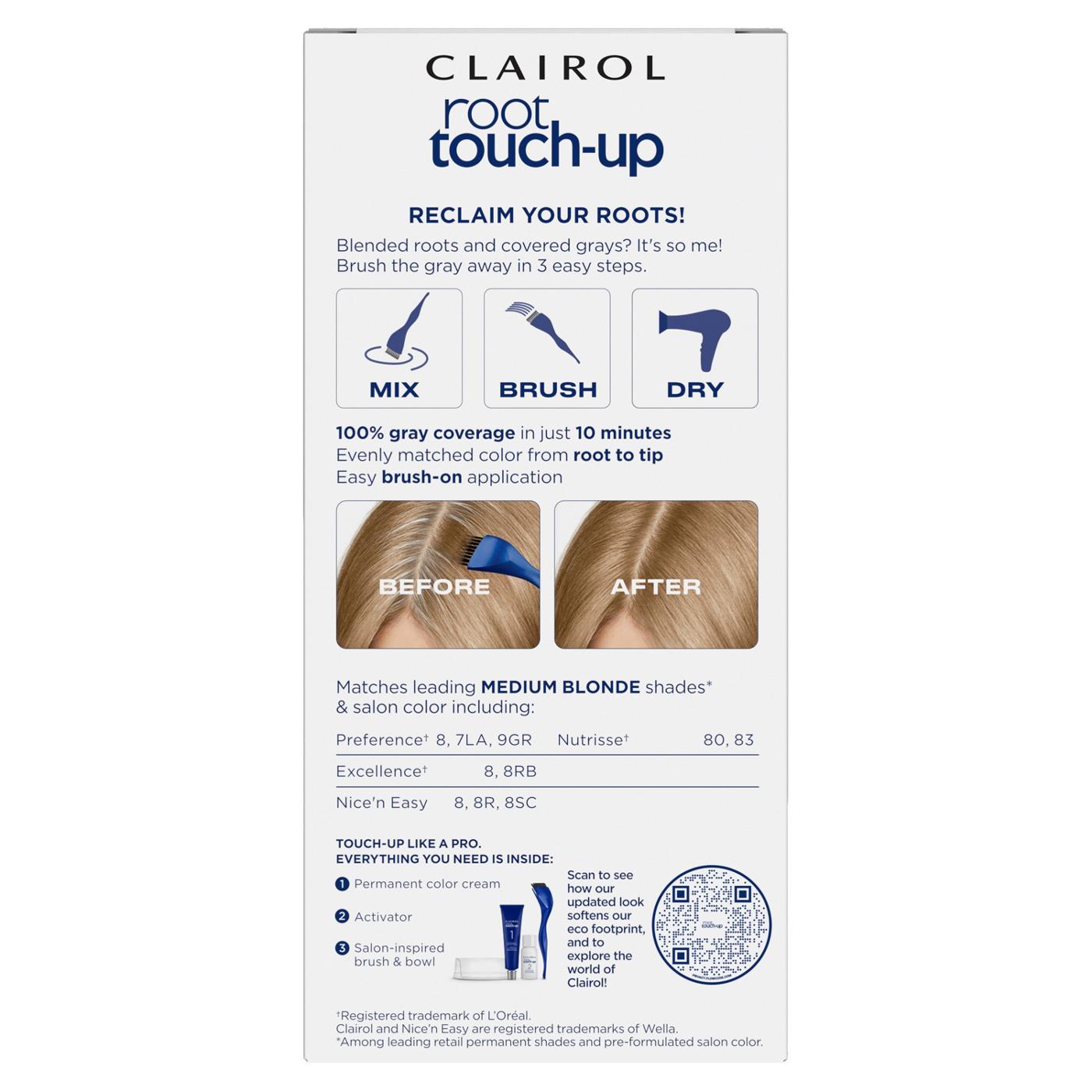 Clairol Nice 'N Easy Permanent Root Touch-Up - 8 Medium Blonde; image 9 of 9