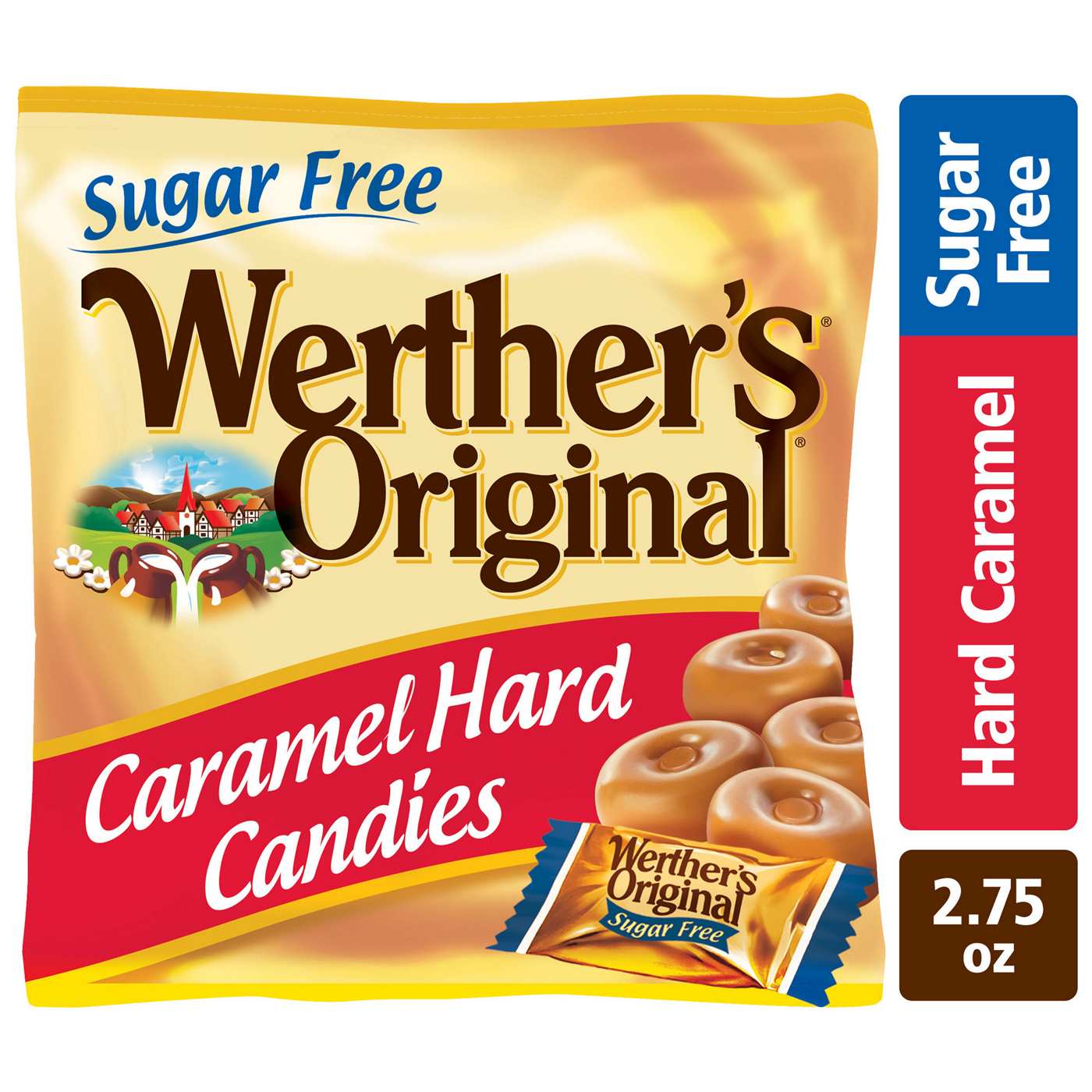 Werther's Original Hard Sugar Free Caramel Candy; image 3 of 6