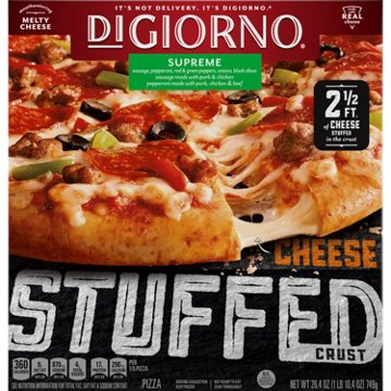 DiGiorno Cheese Stuffed Crust Supreme Frozen Pizza