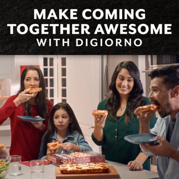 DiGiorno Cheese Stuffed Crust Supreme Frozen Pizza