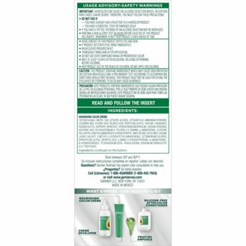 Garnier Nutrisse Nourishing Hair Color Creme - 535 Med Gold Mahogany Brown (Chocolate Caramel)