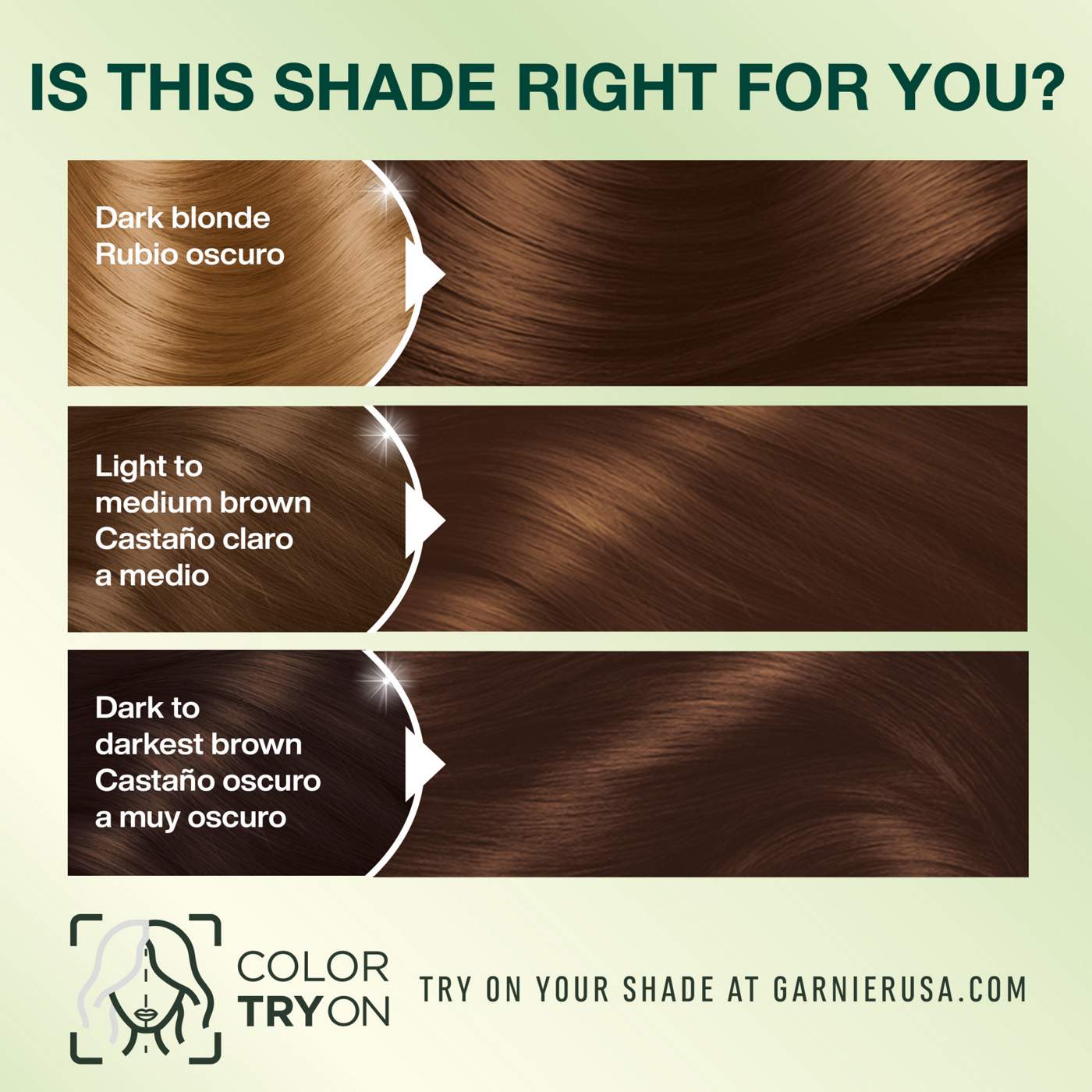 Garnier Nutrisse Nourishing Hair Color Creme - 535 Med Gold Mahogany Brown ( Chocolate Caramel) - Shop Hair Color At H-E-B