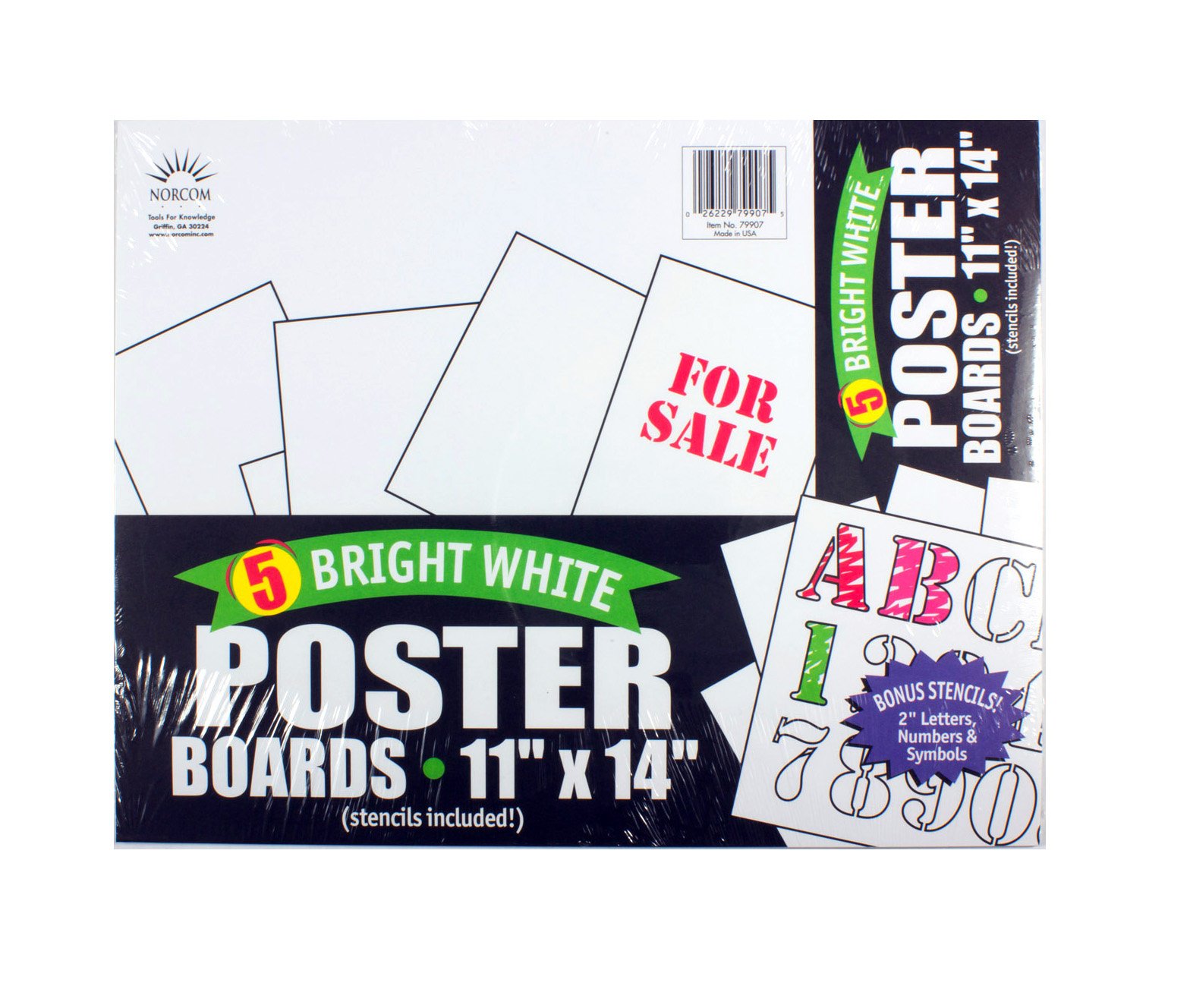 H-E-B Dual Sided Poster Board - White - Shop Foam & Poster Board