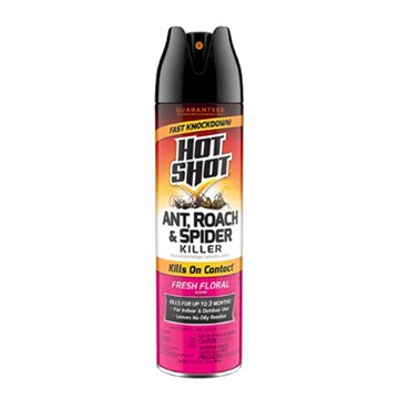 Hot Shot Ant Roach & Spider Killer - Fresh Floral, 17.5 oz