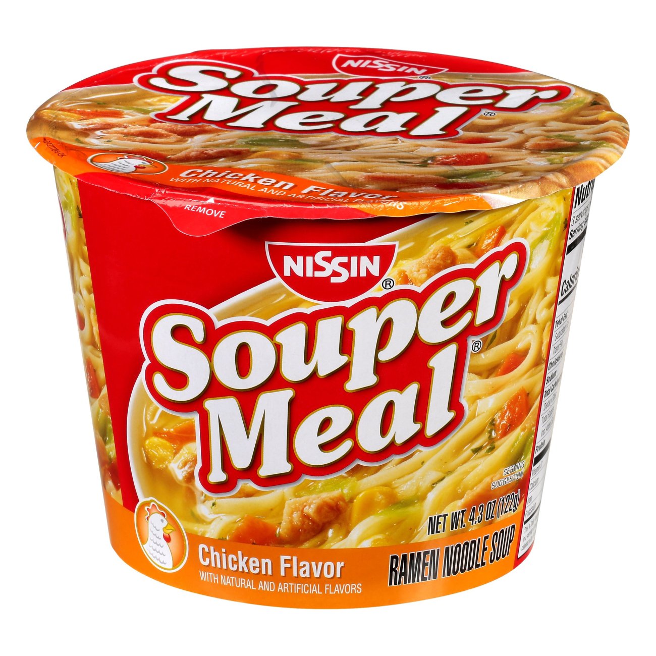 Nissin Souper Meal Chicken Flavor Ramen Noodle Soup - Shop Soups ...