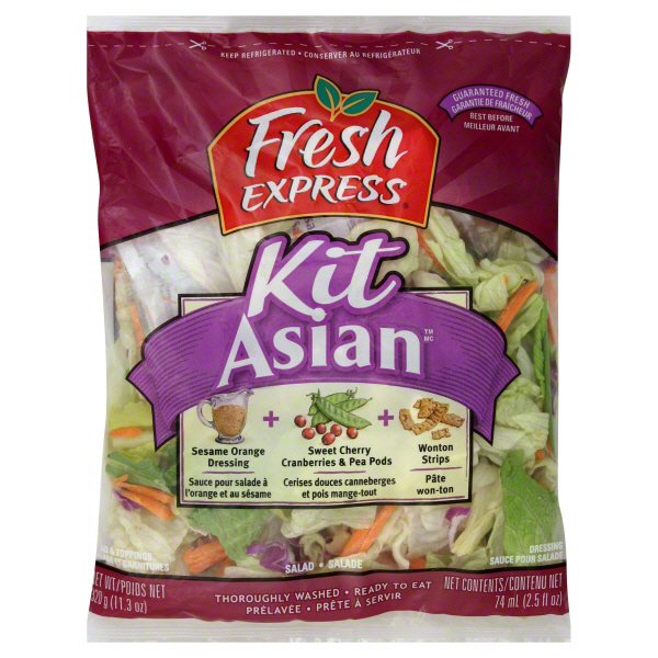 Fresh Express Asian Salad Kit Shop Salads at HEB