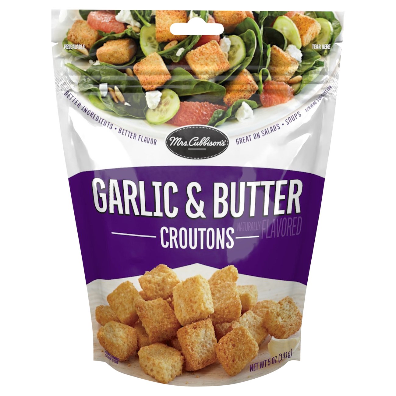 Mrs. Cubbison's Butter & Garlic Croutons - Shop Salad toppings at H-E-B