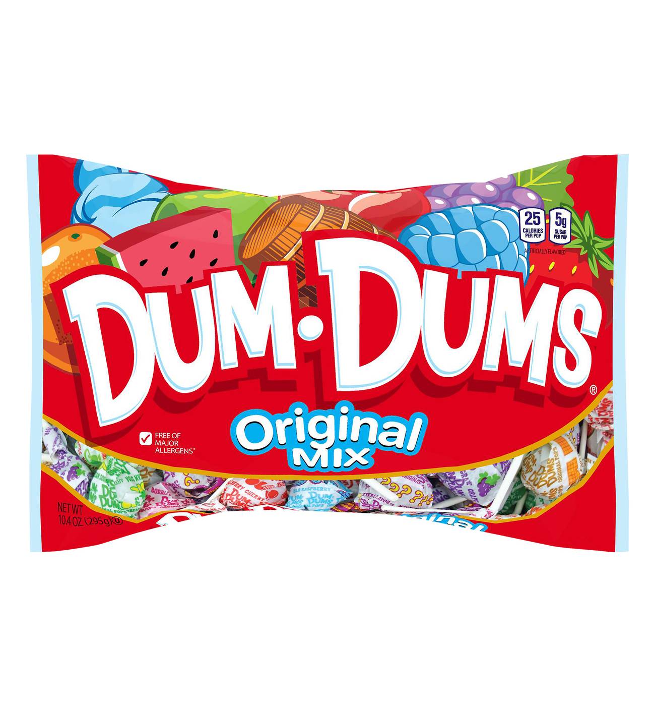 Dum-Dums Original Mix Pops; image 1 of 3