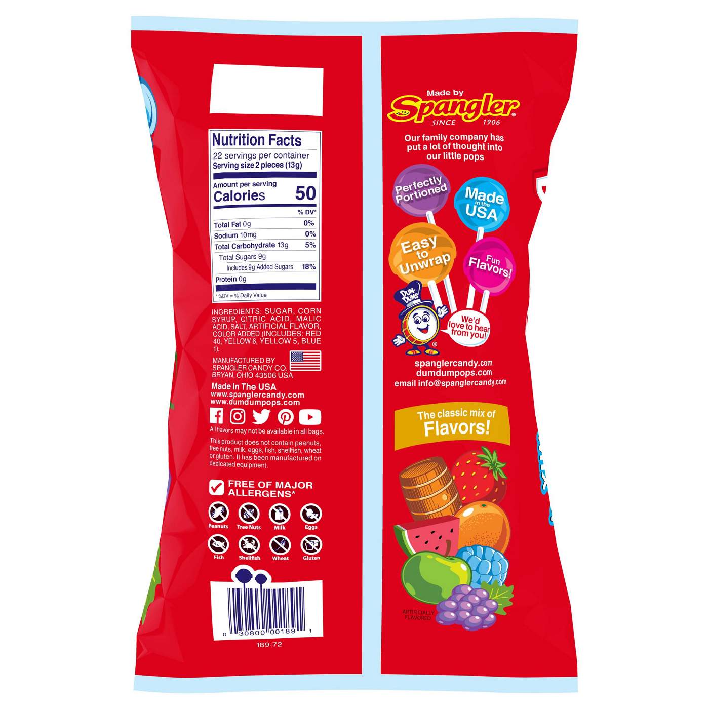 Dum-Dums Original Mix Pops; image 3 of 3