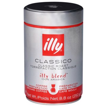 illy Classico Medium Classic Roast Ground Coffee