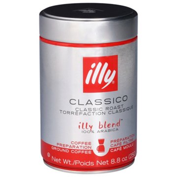 illy Classico Medium Classic Roast Ground Coffee