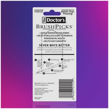 The Doctor's Interdental Toothpicks, 120 ct