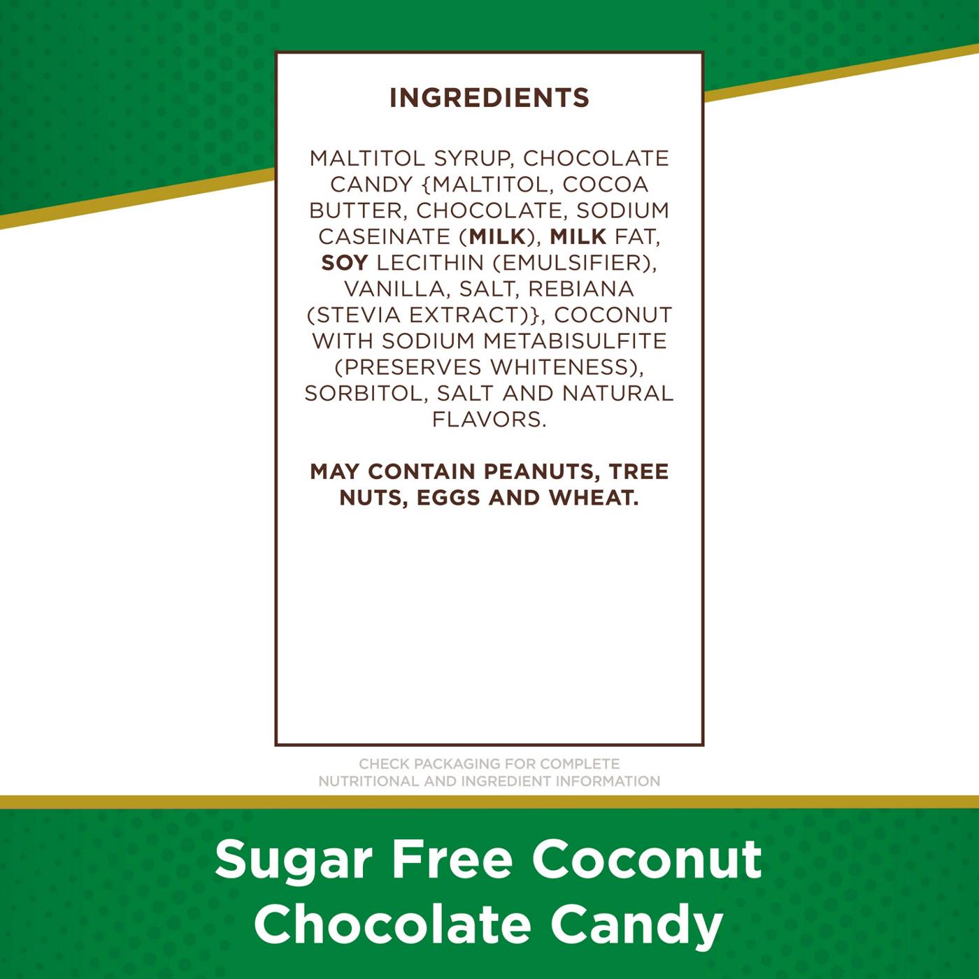 Russell Stover Sugar Free Coconut Chocolate Candy; image 2 of 8