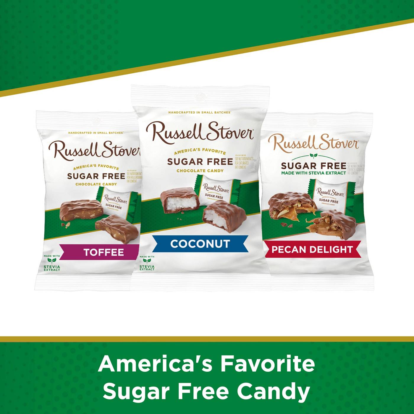 Russell Stover Sugar Free Coconut Chocolate Candy; image 7 of 8
