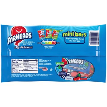 Airheads Assorted Flavors Mini Bars Candy, 12 oz