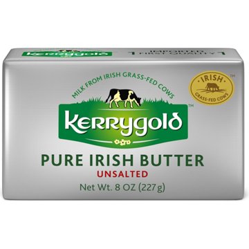Kerrygold Grass-Fed Unsalted Pure Irish Butter, 8 oz
