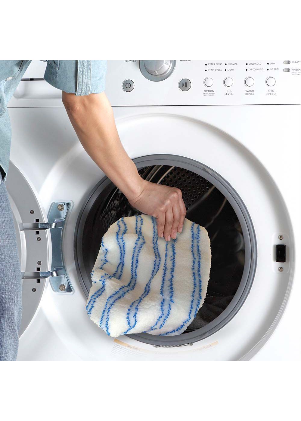 OCedar Hardwood Floor 'N More Microfiber Mop Refill Shop Brooms