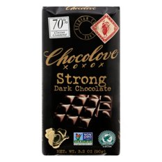 Chocolove Strong Dark Chocolate, 70% Cocoa, 3.2 oz | Central