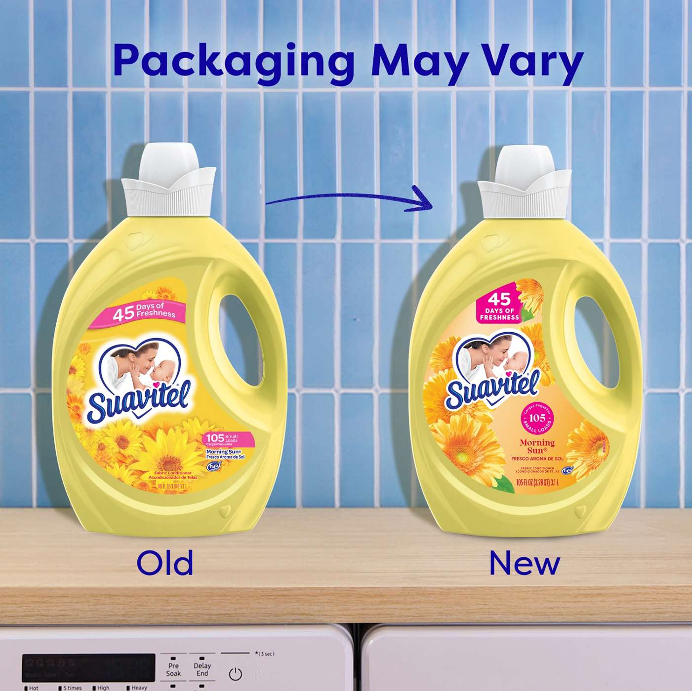 Suavitel HE Liquid Fabric Conditioner, 105 Loads - Morning Sun; image 3 of 6