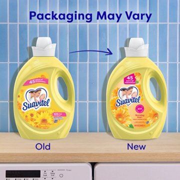 Suavitel HE Liquid Fabric Conditioner, 105 Loads - Morning Sun, 105 oz