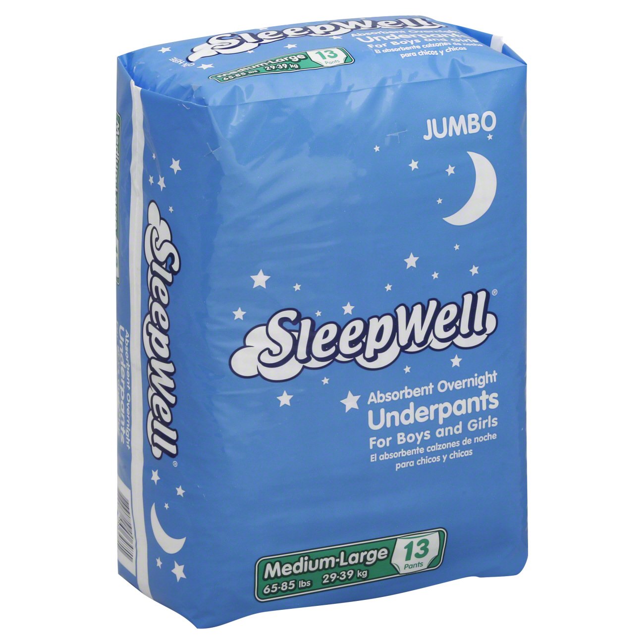 Sleepwell Jumbo Underpants, 13 Count - Shop Training Pants at H-E-B