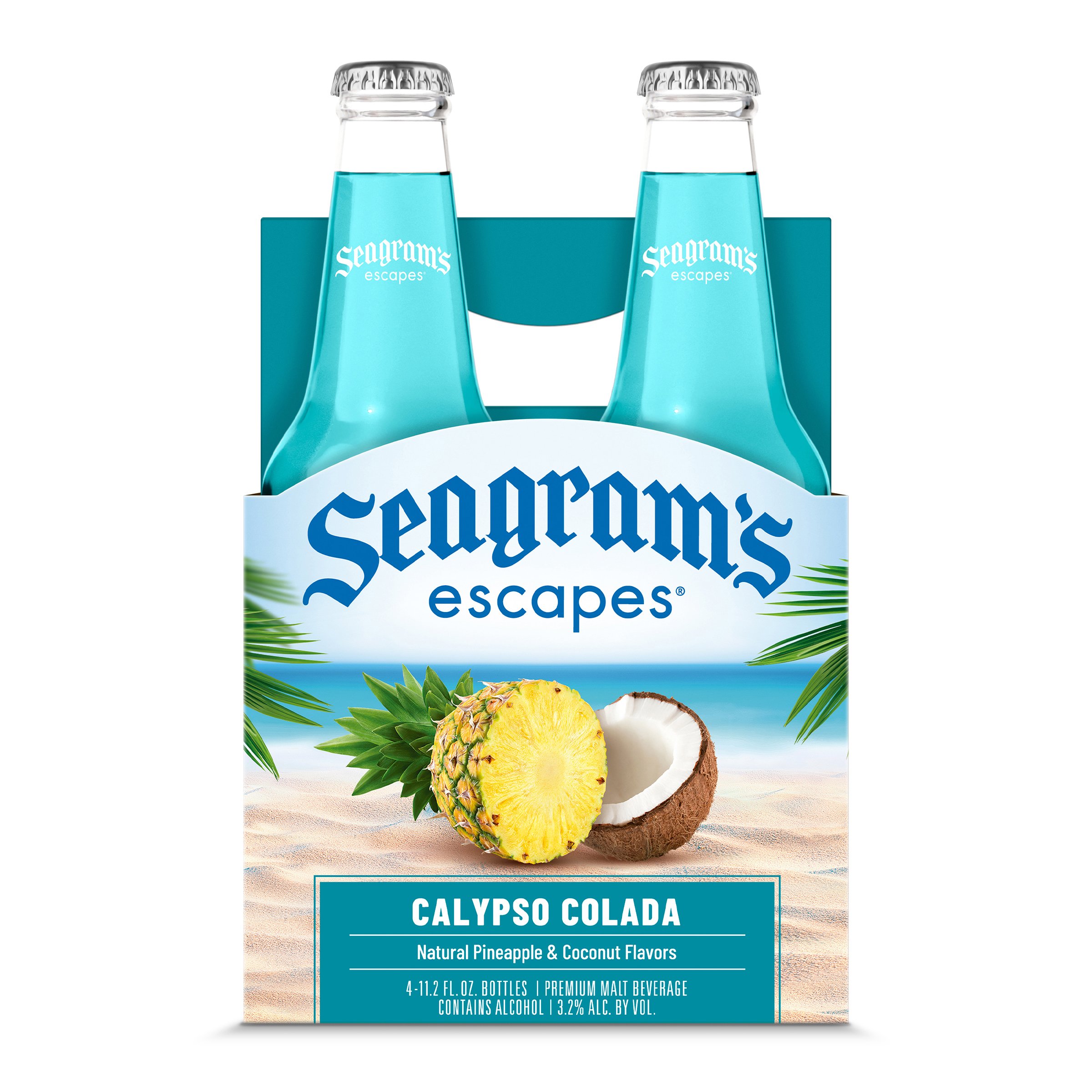 Seagram's Escapes Calypso Colada 11.2 oz Bottles - Shop Malt Beverages ...