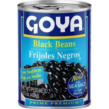 Goya Black Beans Low Sodium