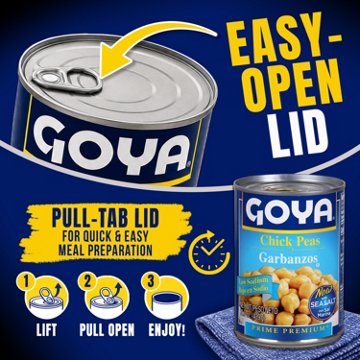 Goya Chick Peas Low Sodium